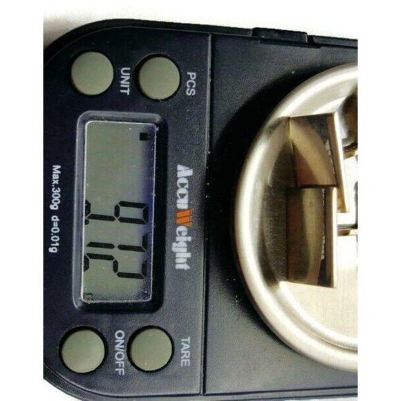 Classic Simple Elegant Rectangle Cufflinks Vintage Sterling Silver 925 Patina - Picture 9 of 9